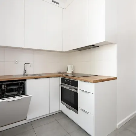 Apartment Rycerska With Parking By Renters *