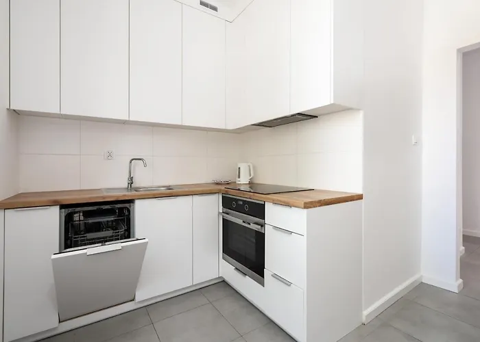 公寓 Rycerska With Parking By Renters *